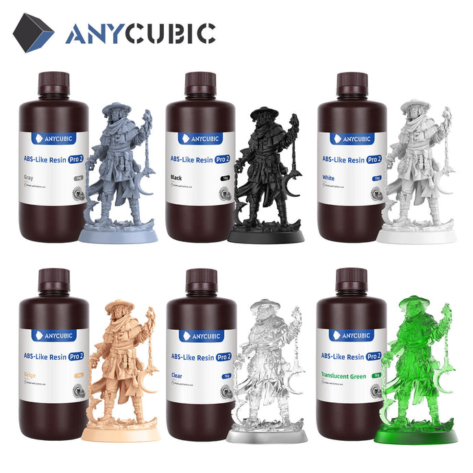 ANYCUBIC ABS-Like Resin Pro 2 3D Printer Upgraded Toughness for LCD 3D Printers(AU POST)